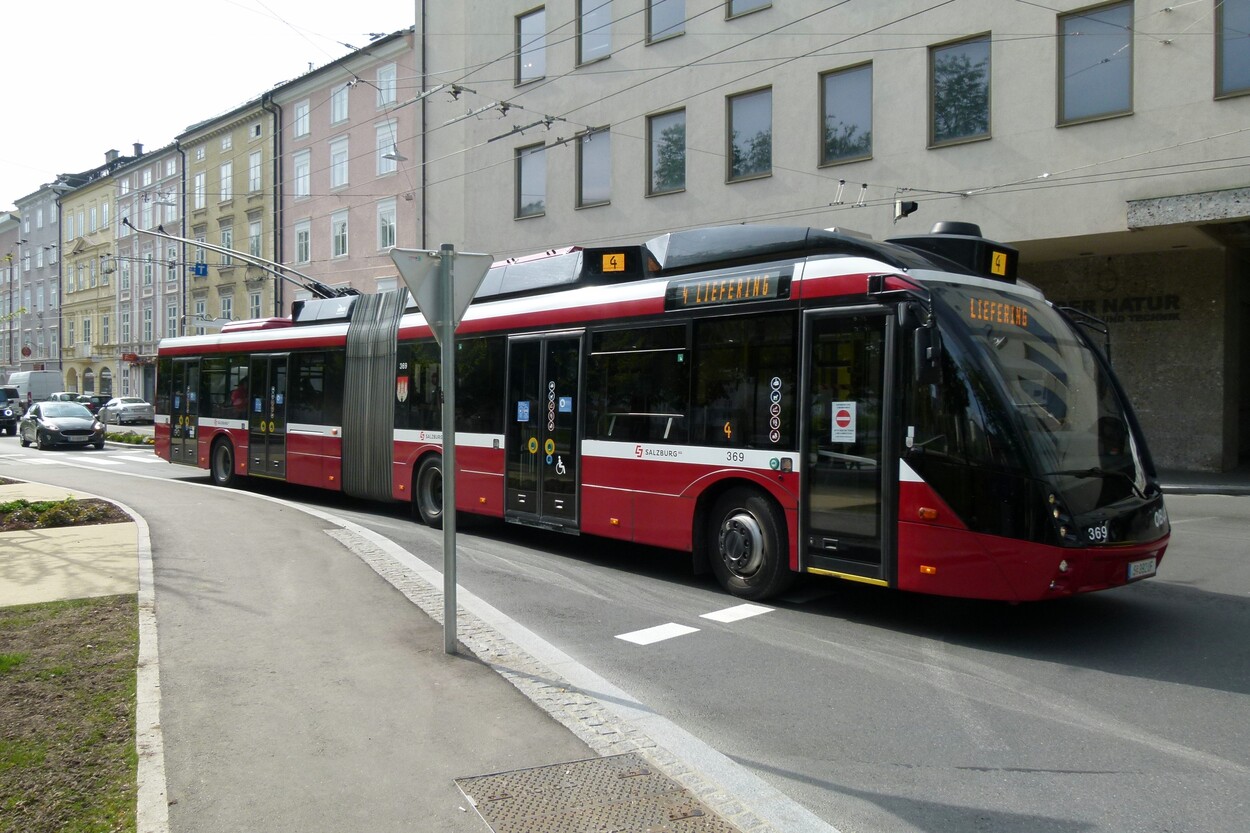 Linienverkehr in Salzburg - Obus