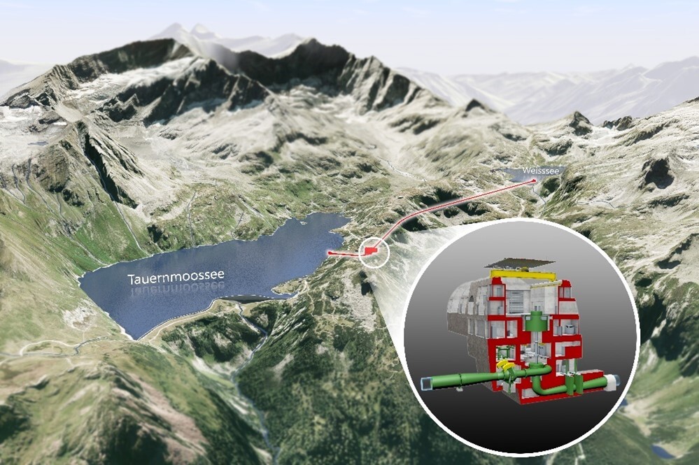 Das neue Pumpspeicherkraftwerk Tauernmoos ergänzt die bestehende Infrastruktur
