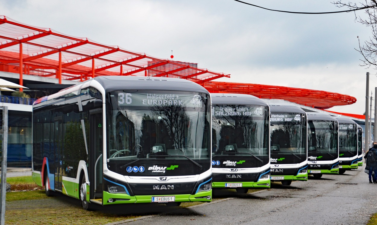 Albus-Elektrobus-Präsentation Europark