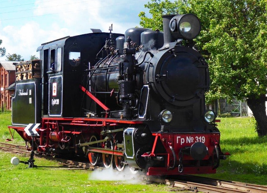 lettische Schmalspurbahn Gulbene (Alt Schwanenburg) - Aluksne (Marienburg) 