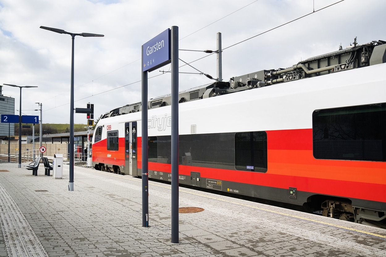ÖBB: Bahnhof Garsten bereit für die Bahnzukunft