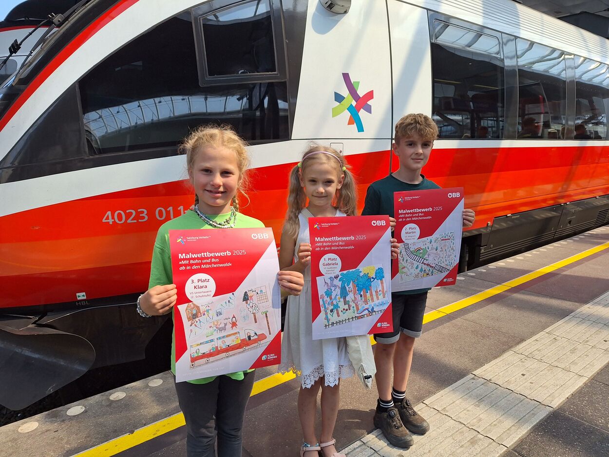 ÖBB: Kunstwerke reisen wieder mit der S-Bahn durch Salzburg