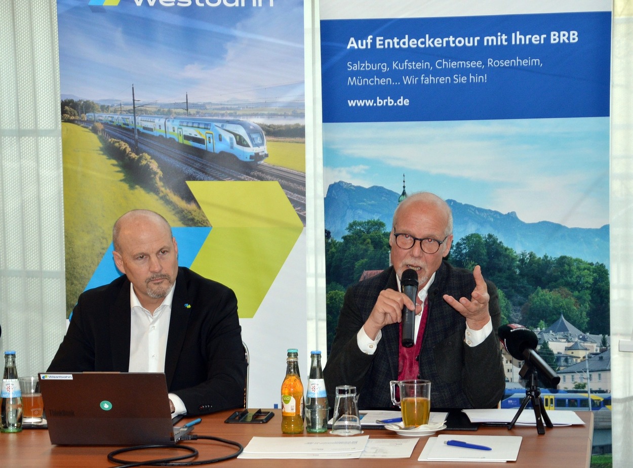 Pressekonferenz Westbahn und BRB